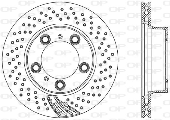 OPEN PARTS Piduriketas BDR2501.25